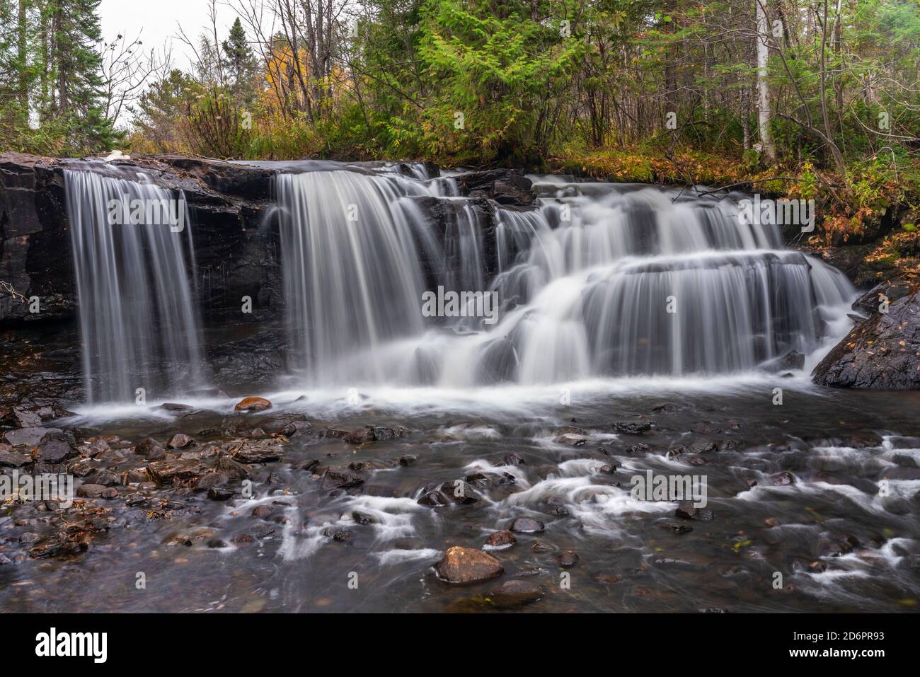 Raleigh Falls near Ignace, Ontario, Canada. Stock Photo