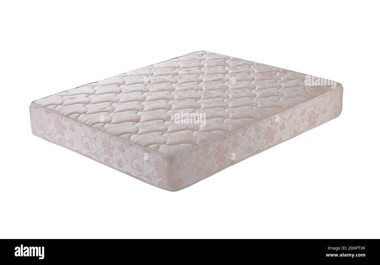 Mattress isolated on white background Stock Photo - Alamy