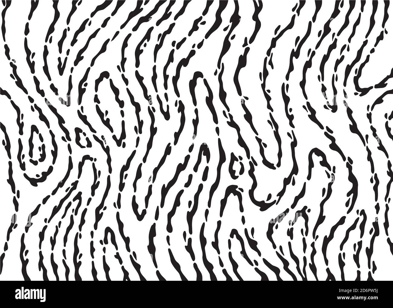 Psychedelic Abstract Background. Black and white pattern. Vector illustration for surface design, print, poster, icon, web, graphic designs. Stock Vector