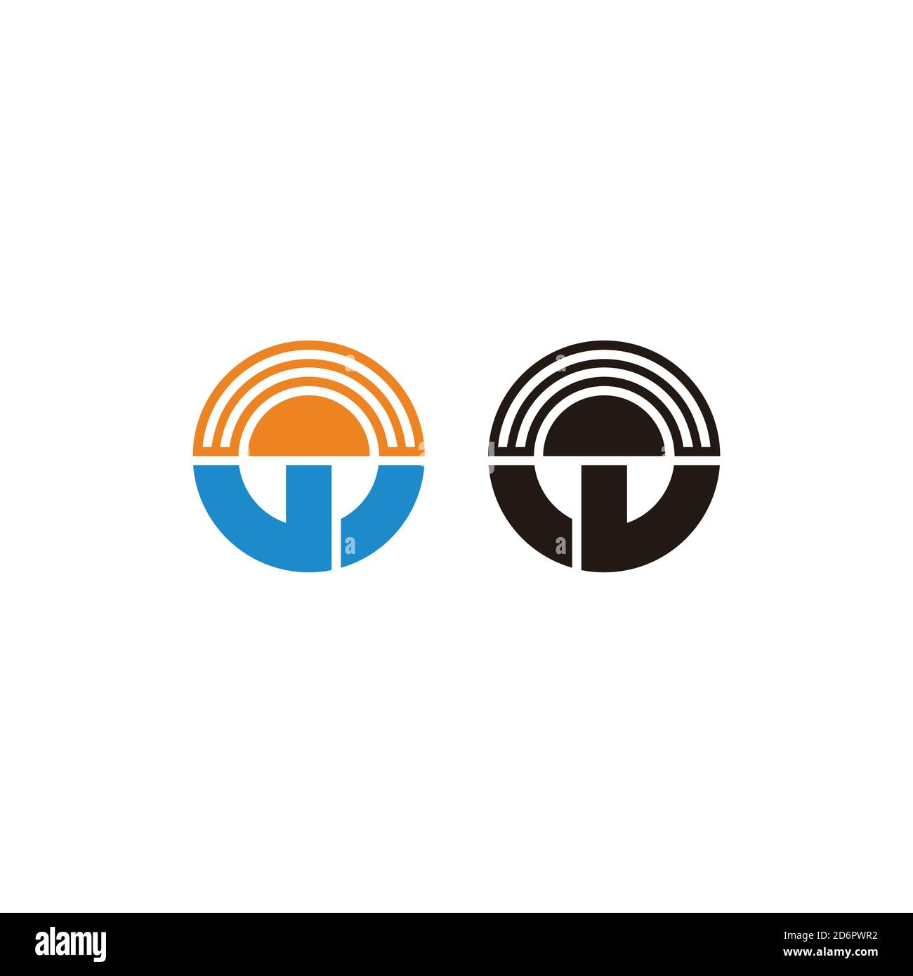 abstract circle sun rays spread geometric design symbol logo vector Stock Vector