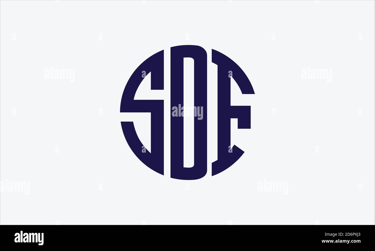 Sdf Emblem Monogram Vector Logo Template Stock Vector Image Art Alamy Sdf Emblem Monogram Vector Logo Template Stock Vector Image Art Alamy