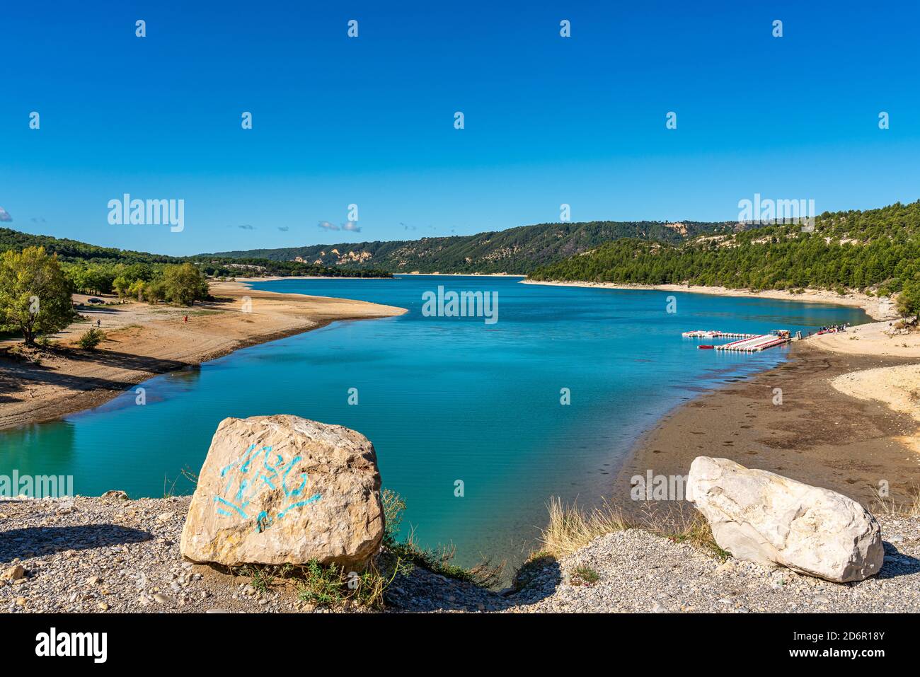 Lac de SainteCroix, du Verdon, Verdon ProvenceAlpesCote