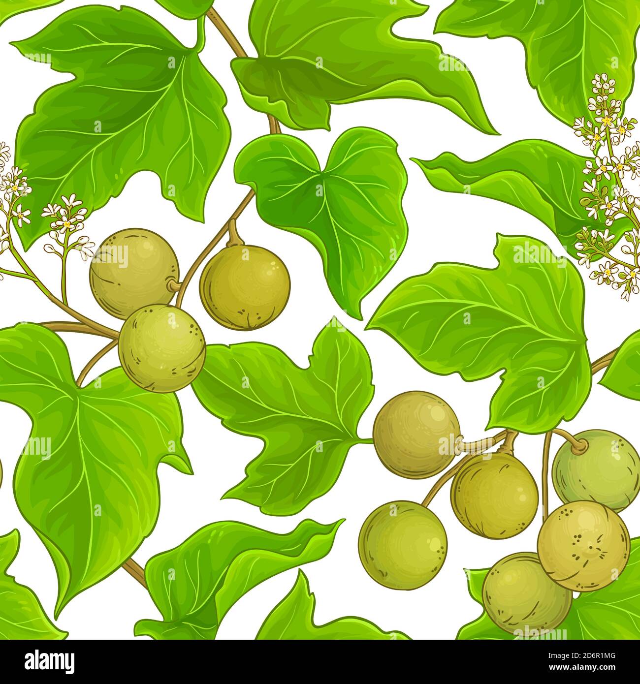 kukui vector pattern Stock Vector