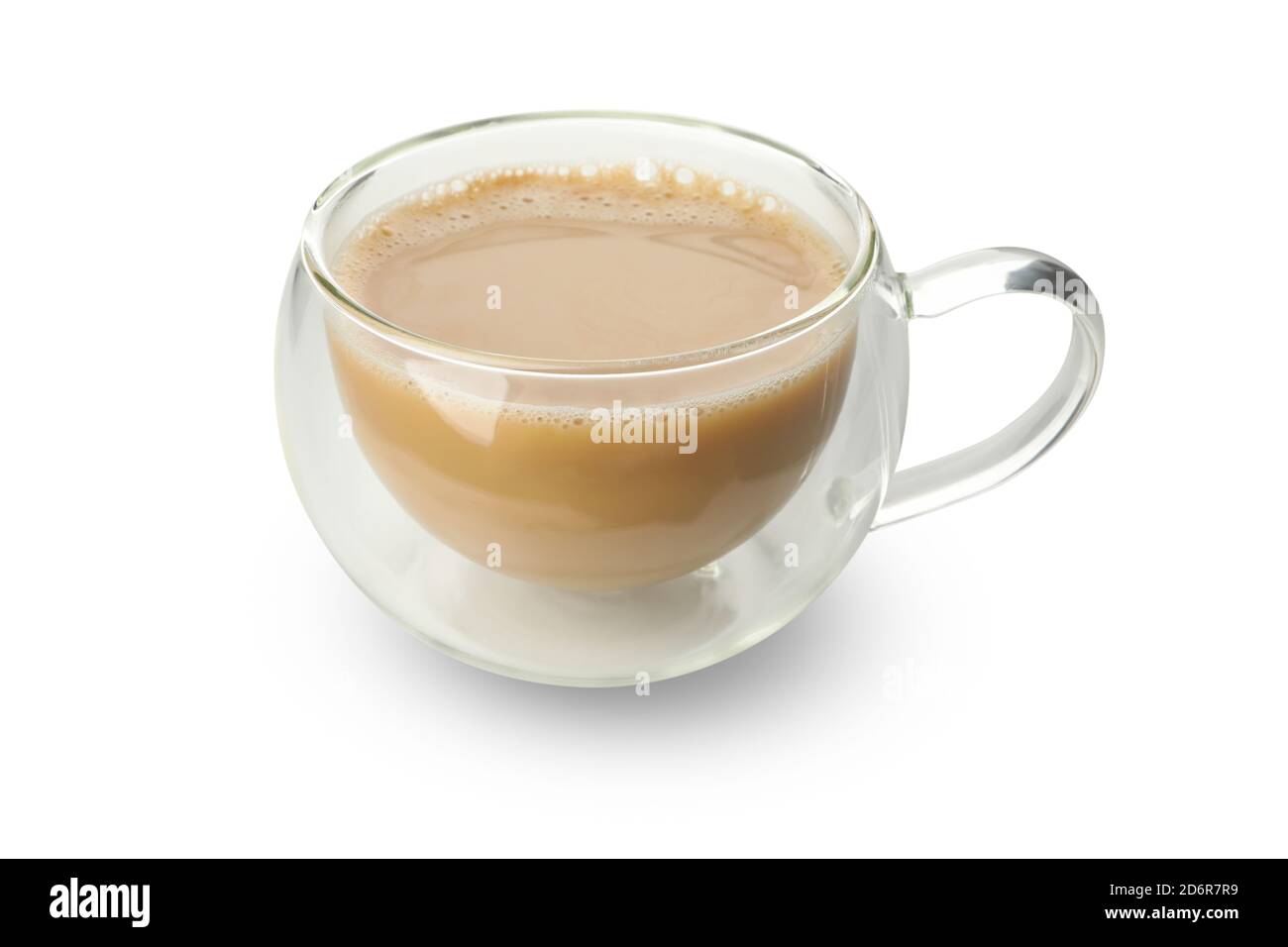 Cup of coffee isolated on white background Stock Photo - Alamy