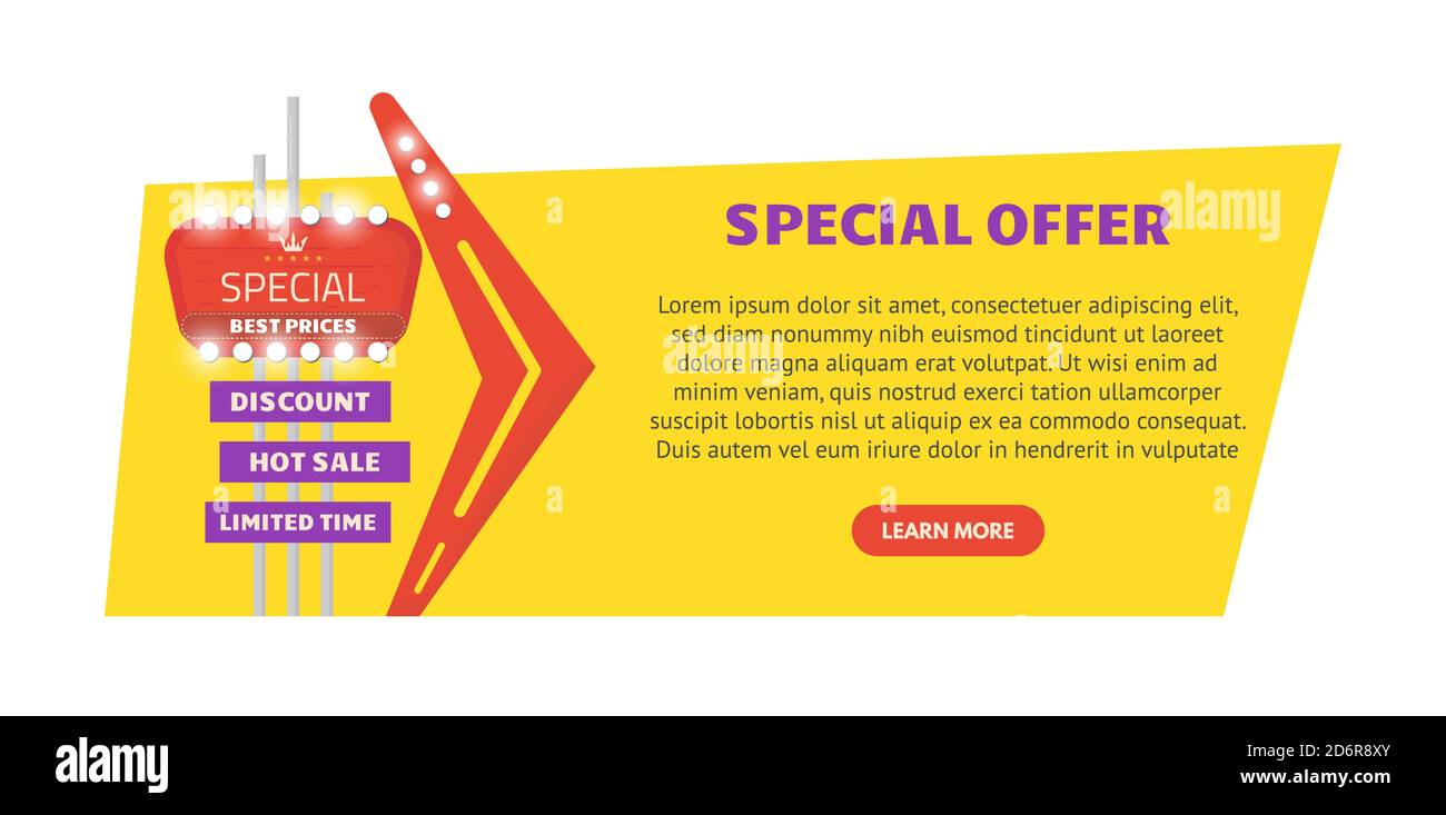 Special offer sign Stock Vector Image & Art - Alamy