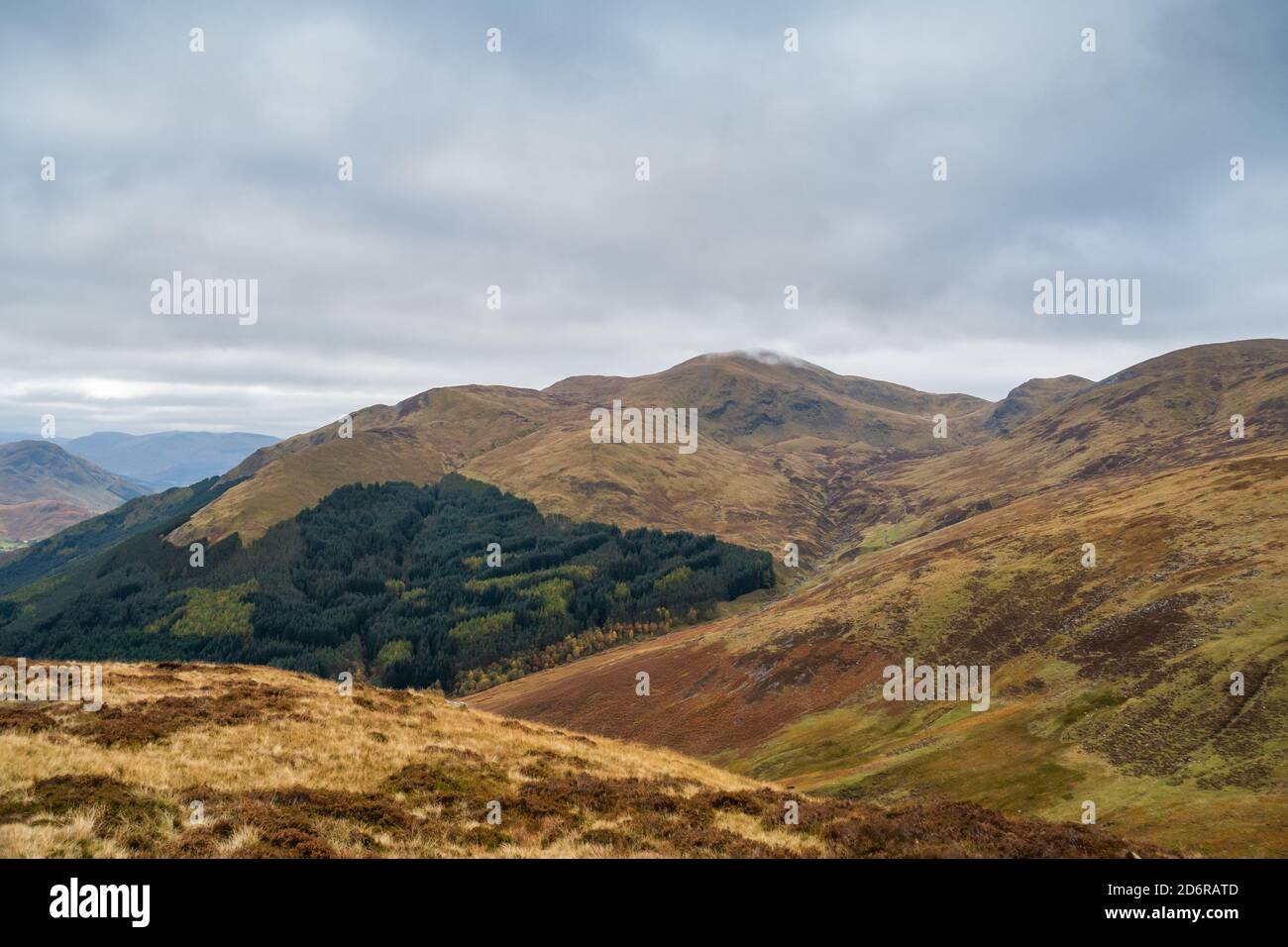 The munro mountain of Carn Gorm in Glen Lyon, Perthshire, Scotland, UK Stock Photo