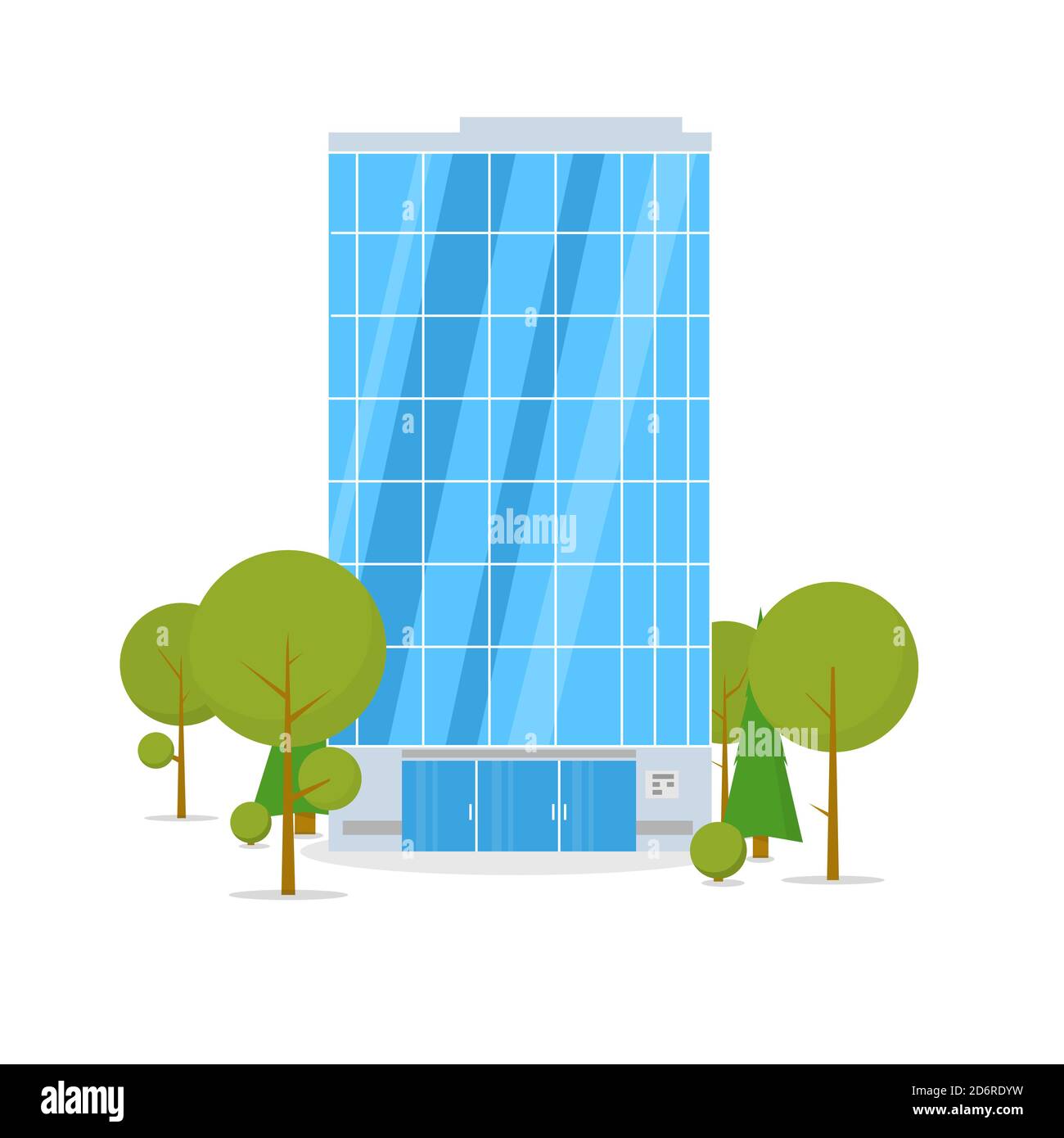 Business building vector illustration Stock Vector Image & Art - Alamy
