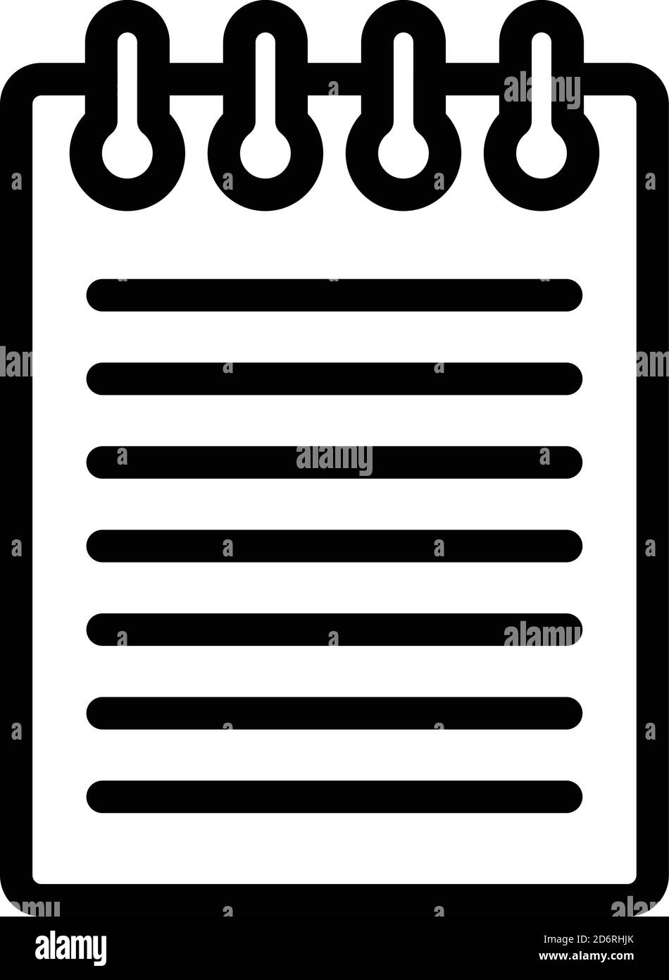 Story scenario icon, outline style Stock Vector
