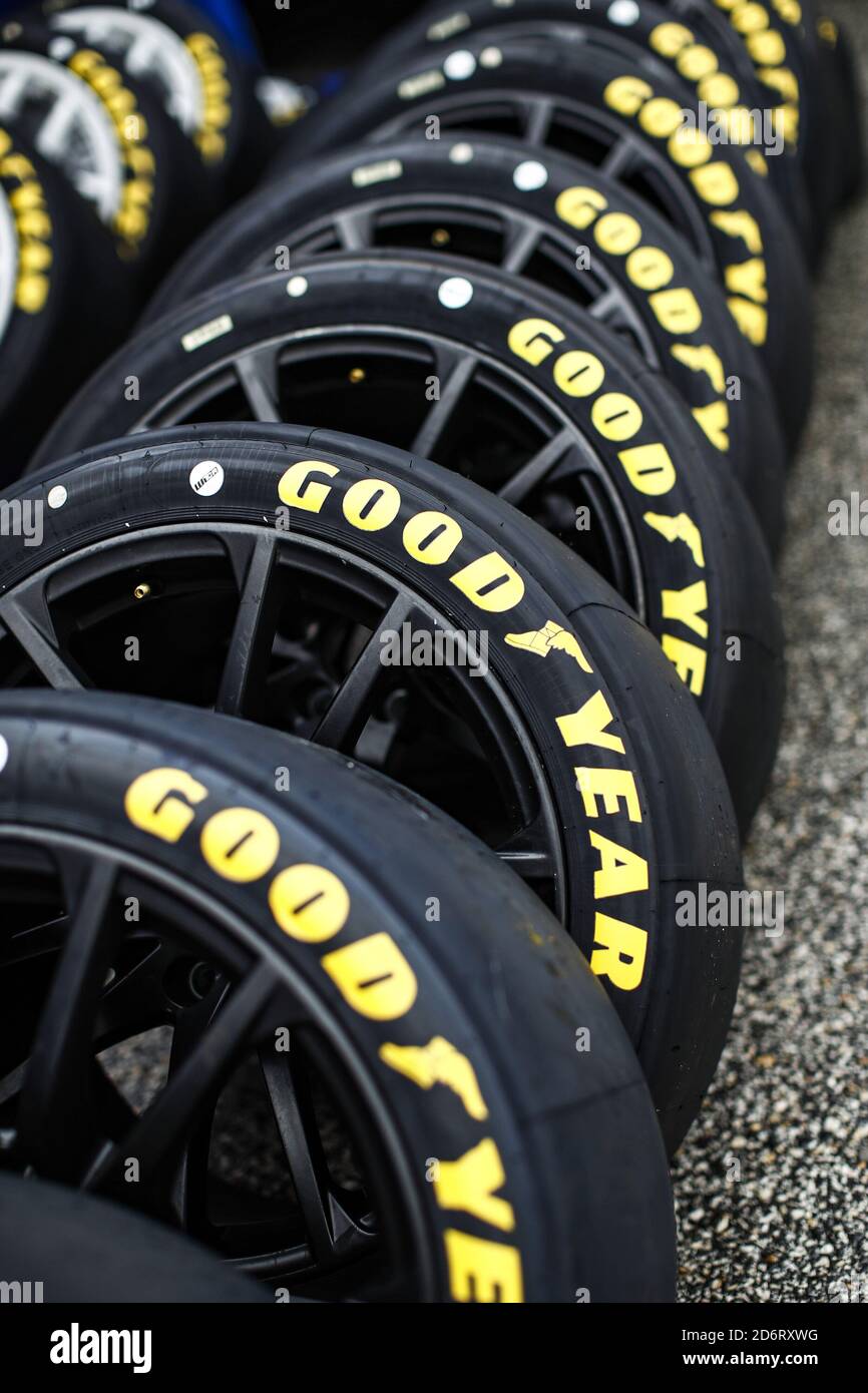 ood year tyre, pneu, during the 2020 FIA WTCR Race of Hungary, 4th round of the 2020 FIA World Touring Car Cup, on the Hungaroring, from October 16 t Stock Photo