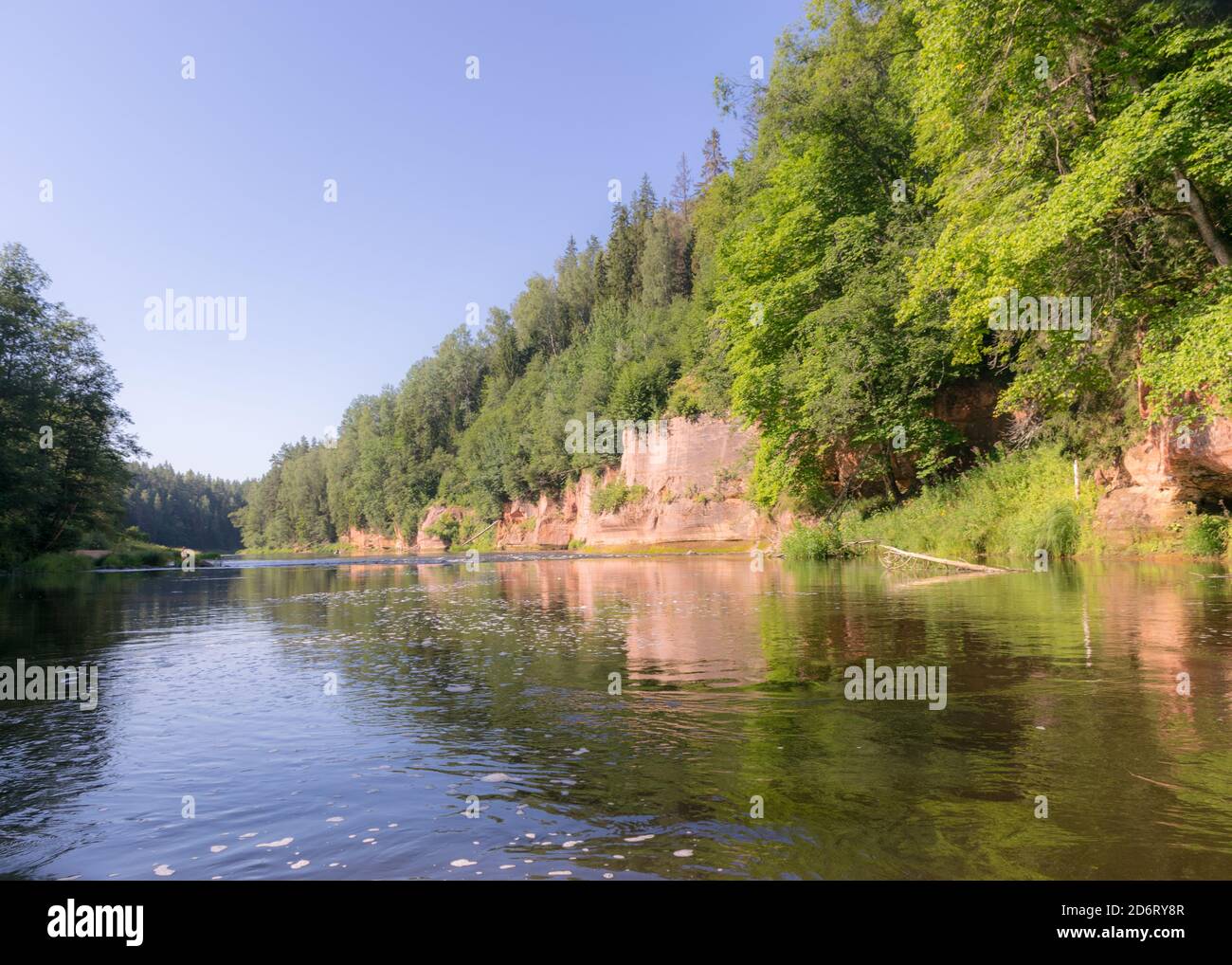river bank on a beautiful and sunny day Stock Photo - Alamy