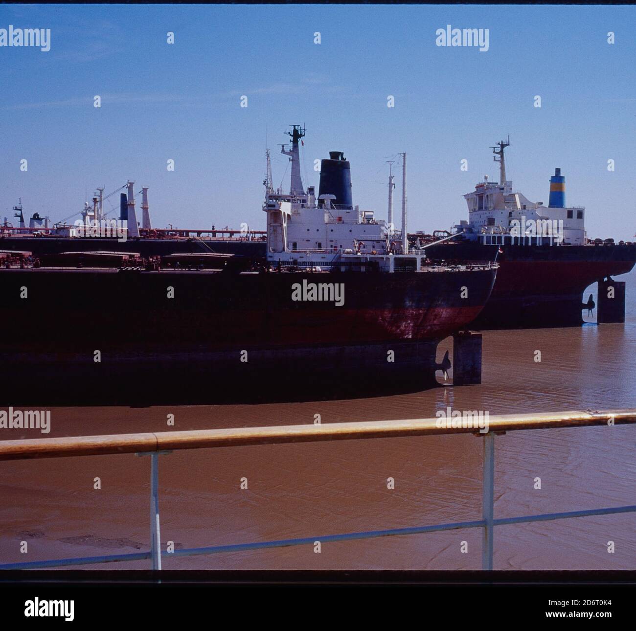 Alang Shipbreakers Stock Photo
