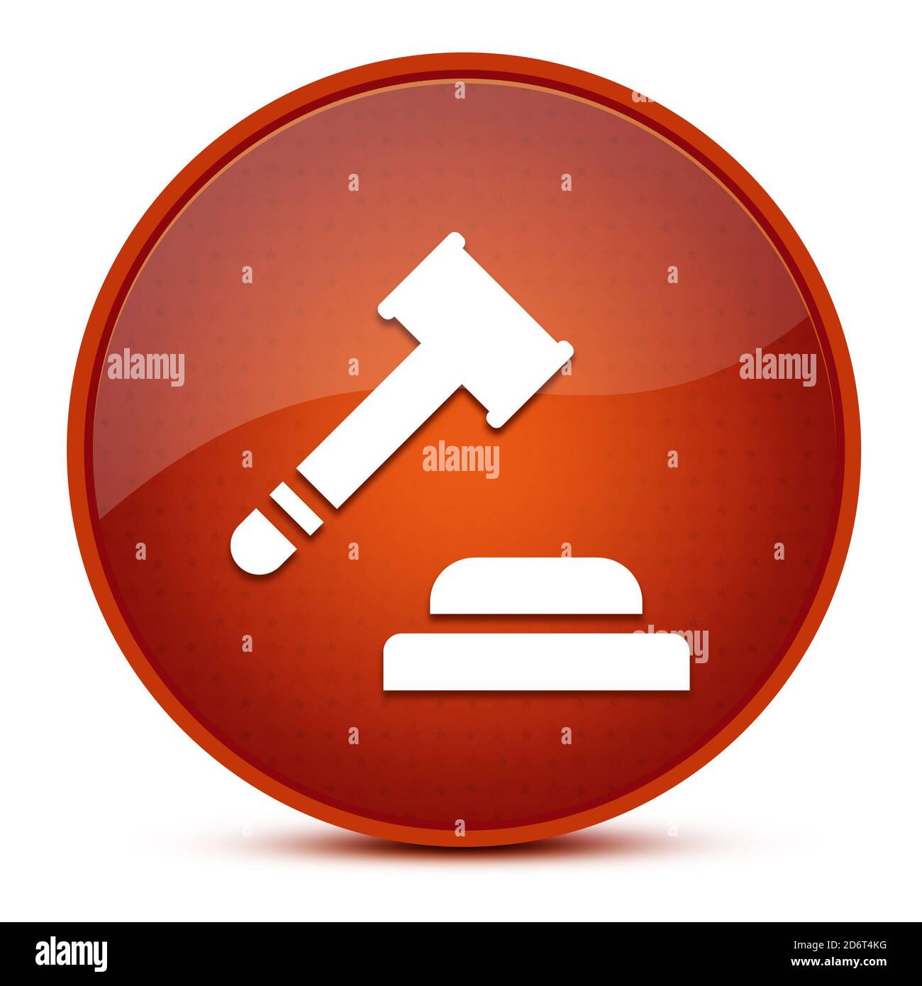 Auction aesthetic glossy brown round button abstract illustration Stock ...