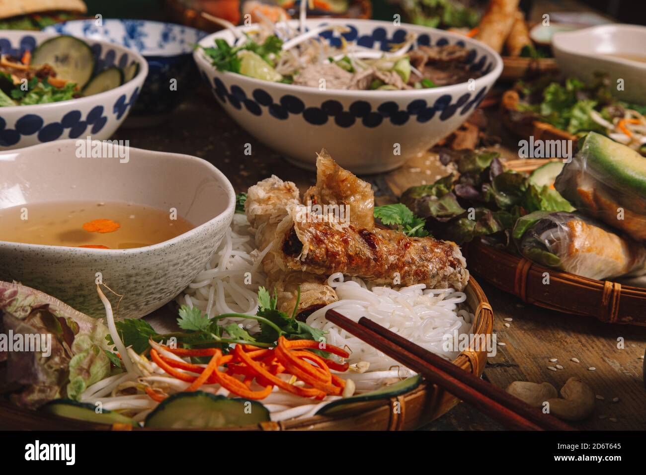 Vietnamese meal arrangement hi-res stock photography and images - Alamy