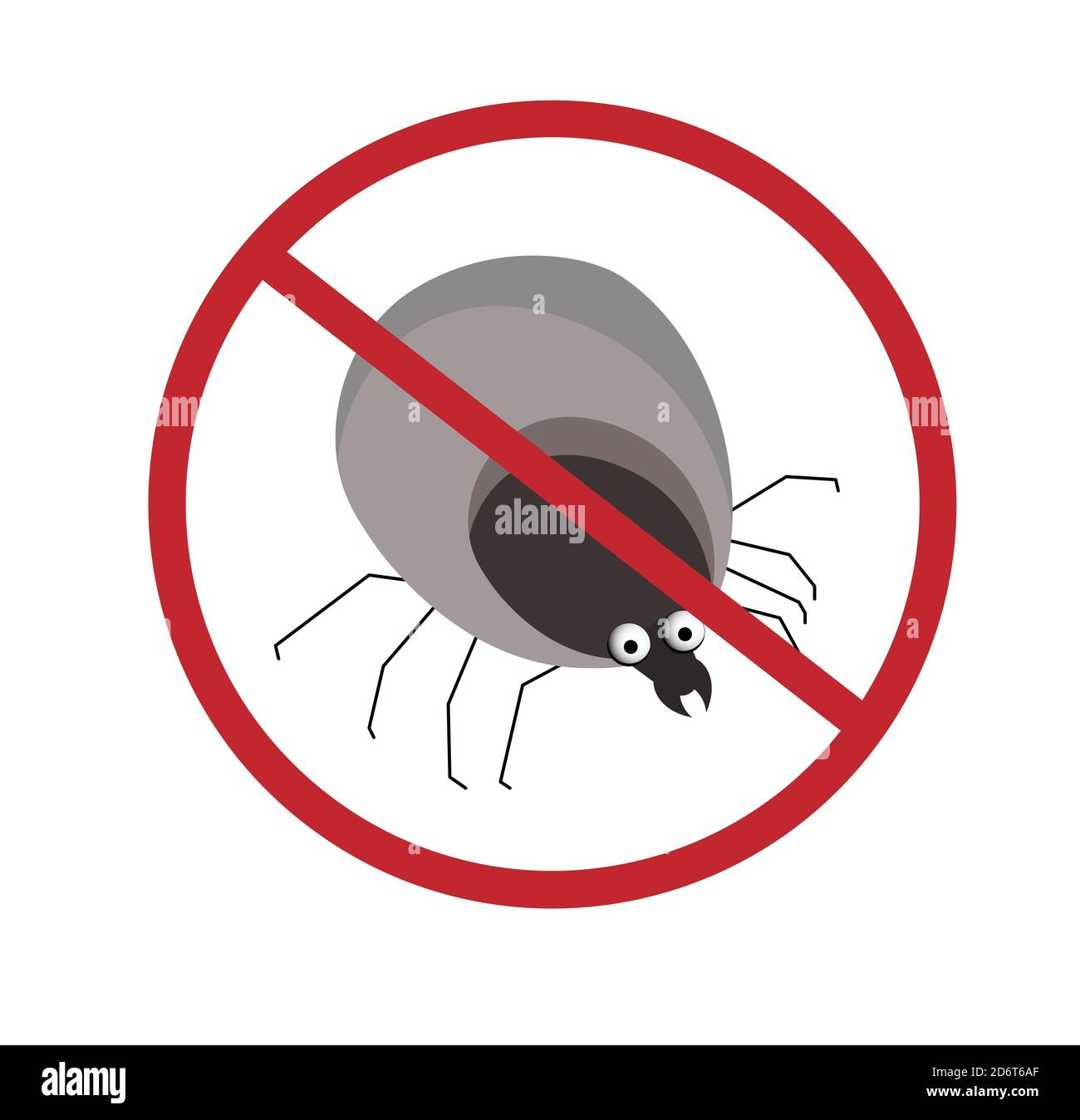 mite. tick a bloodsucking insect. The parasite is a tick. Summer epidemic. Lyme Disease Stock