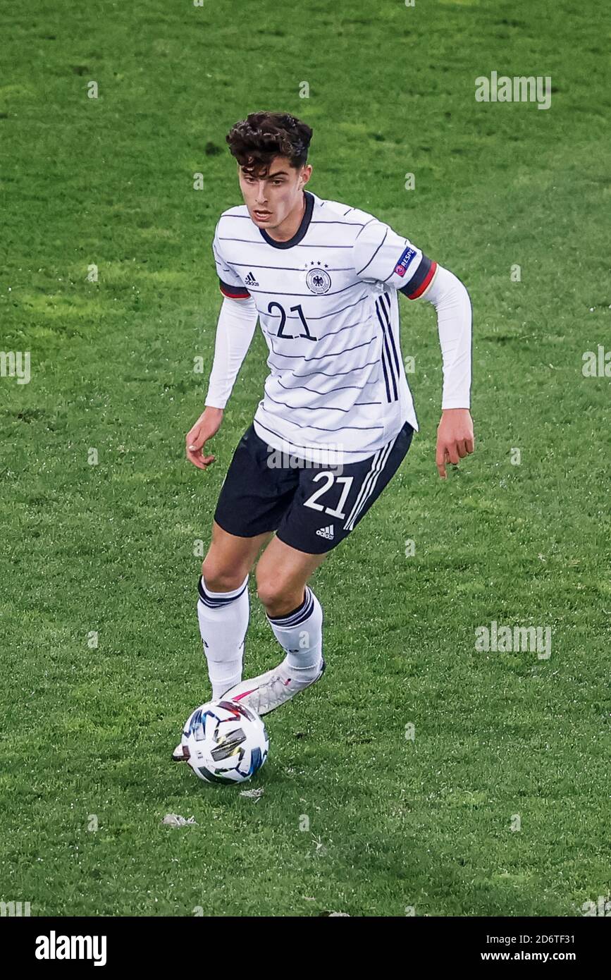 Kai Havertz Germany runs with the ball football Germany vs