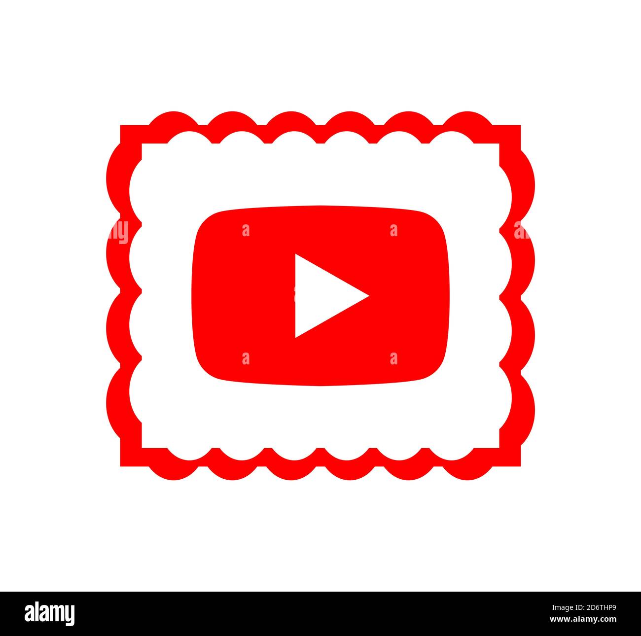 Youtube Logo Youtube Is A Video Sharing Website The Service Was Created By Paypal Employees Youtube Web App Kharkiv Ukraine June Stock Photo Alamy