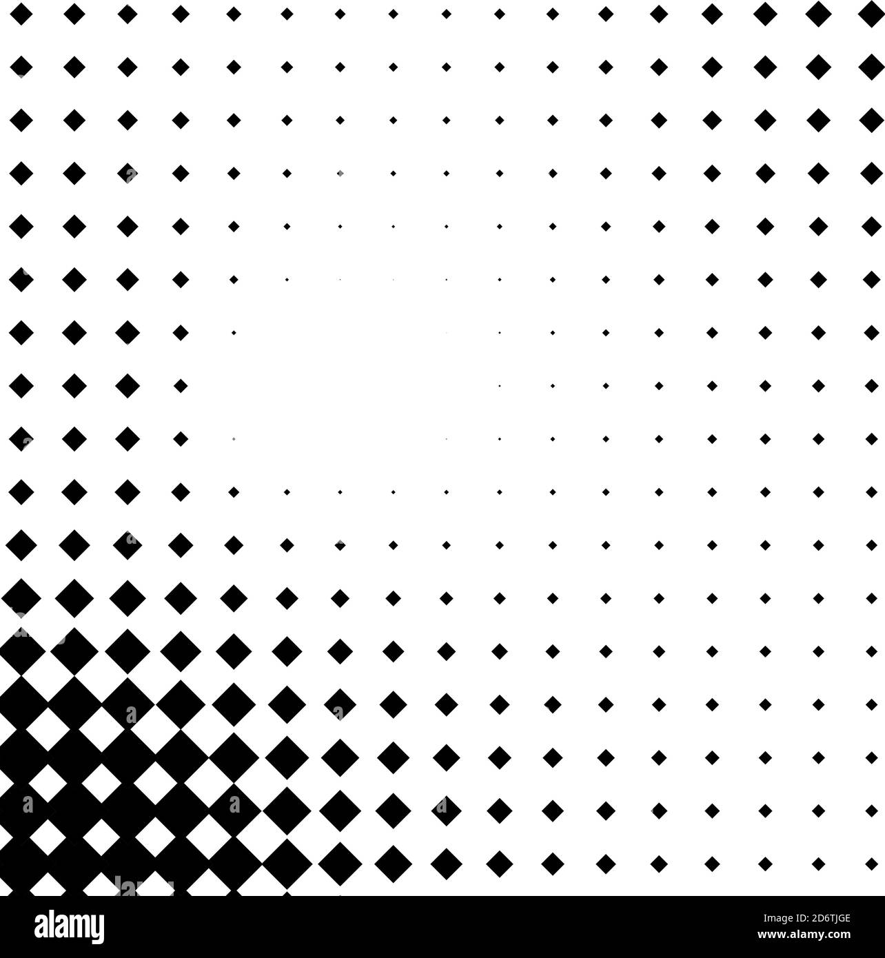 Squares halftone geometric background pattern and texture vector ...