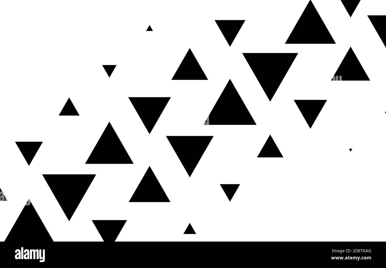 Triangles halftone vector illustration. Triangle geometric background ...