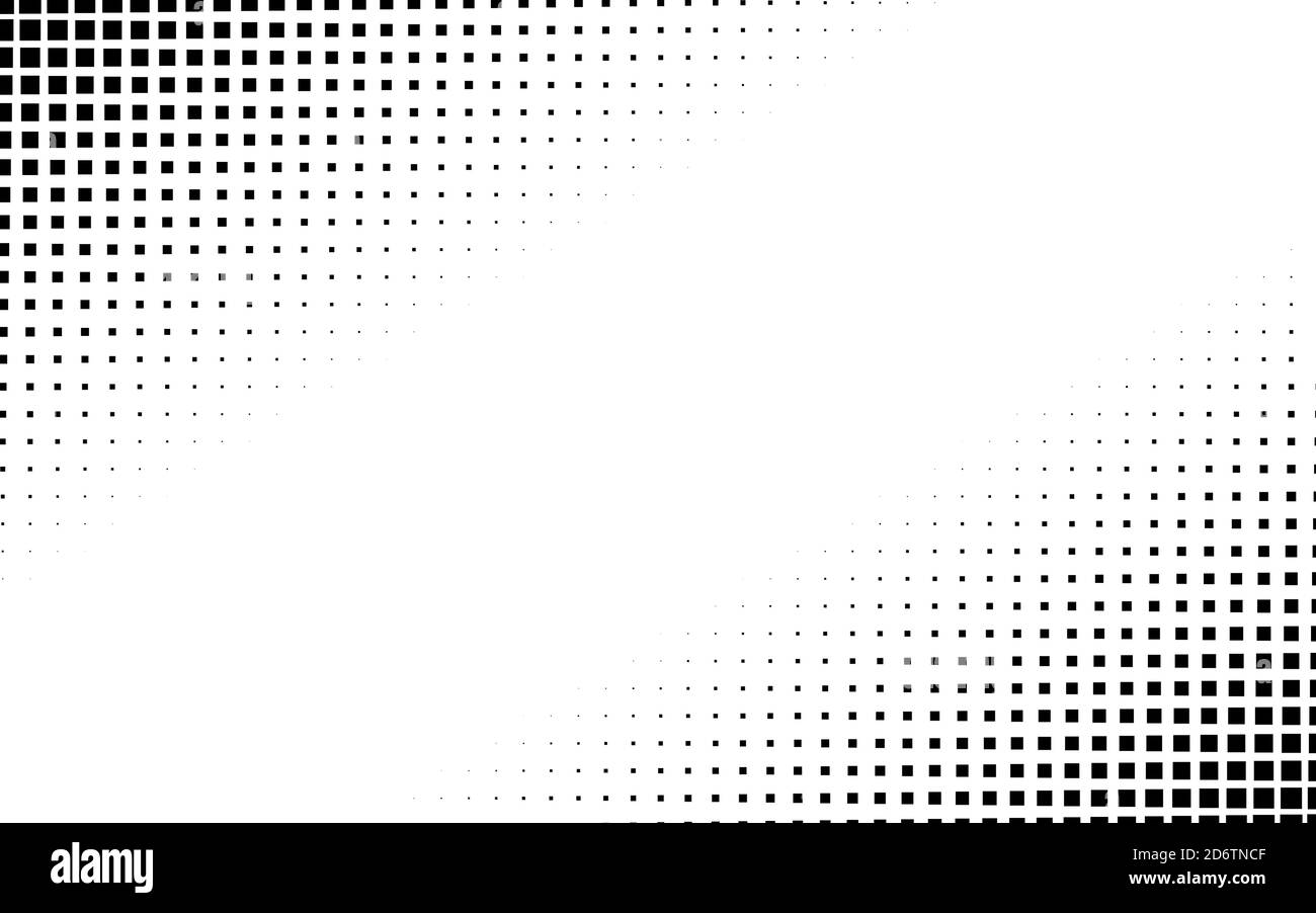 Squares halftone geometric background pattern and texture vector ...