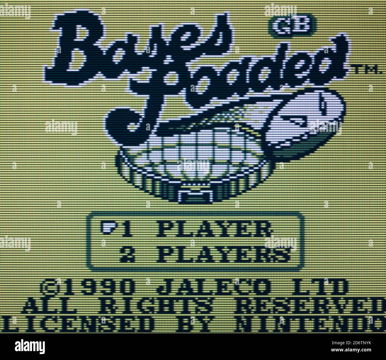 Bases Loaded - Nintendo Gameboy Videogame - Editorial use only Stock Photo