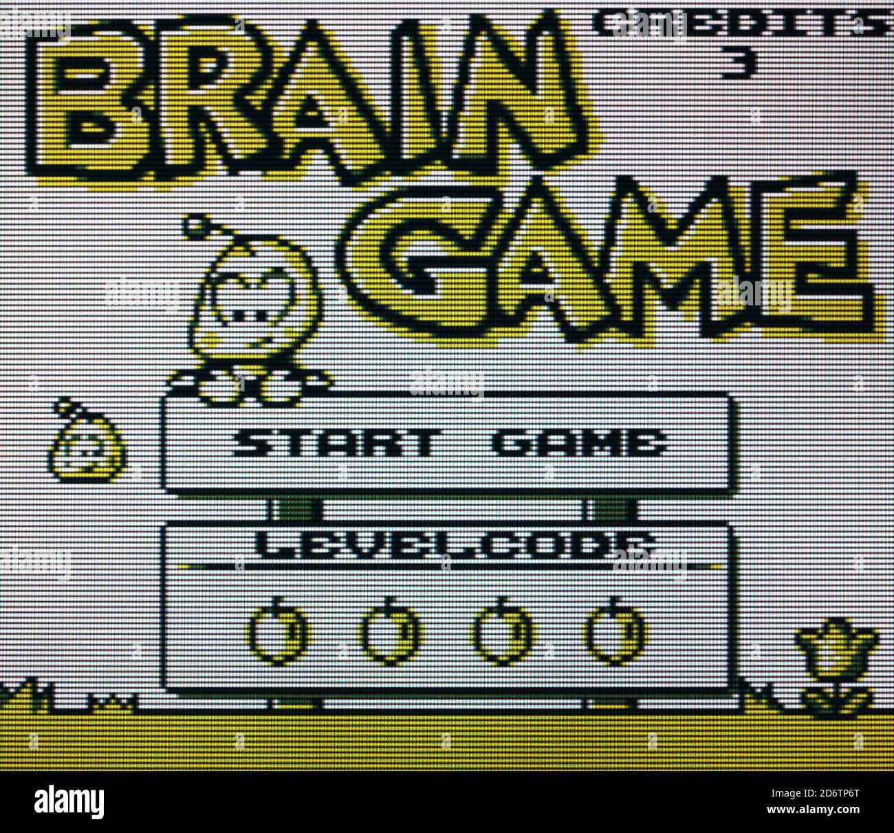 Brain Drain - Nintendo Gameboy Videogame - Editorial use only Stock Photo