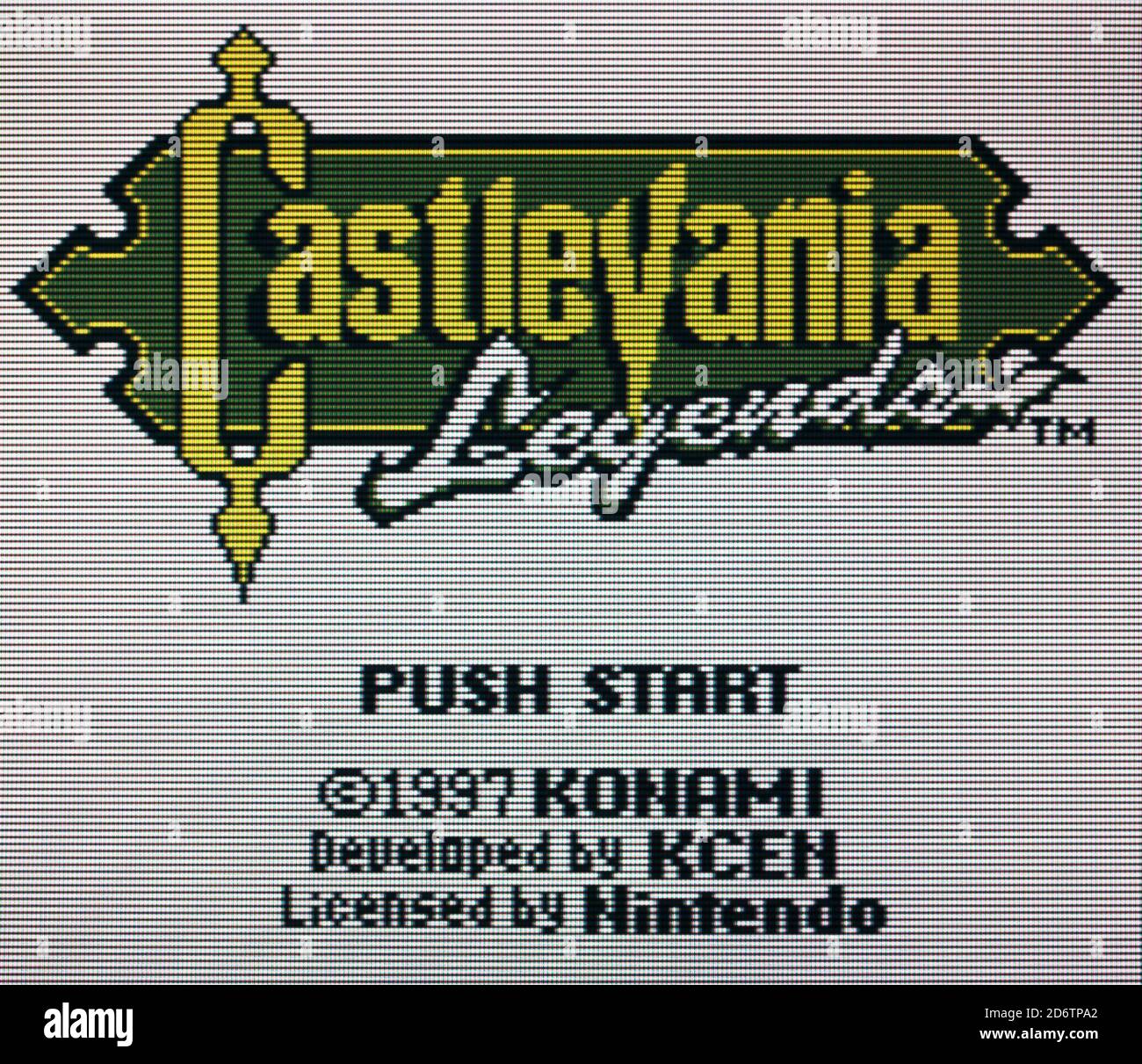 Castlevania Legends - Nintendo Gameboy Videogame - Editorial use only Stock Photo