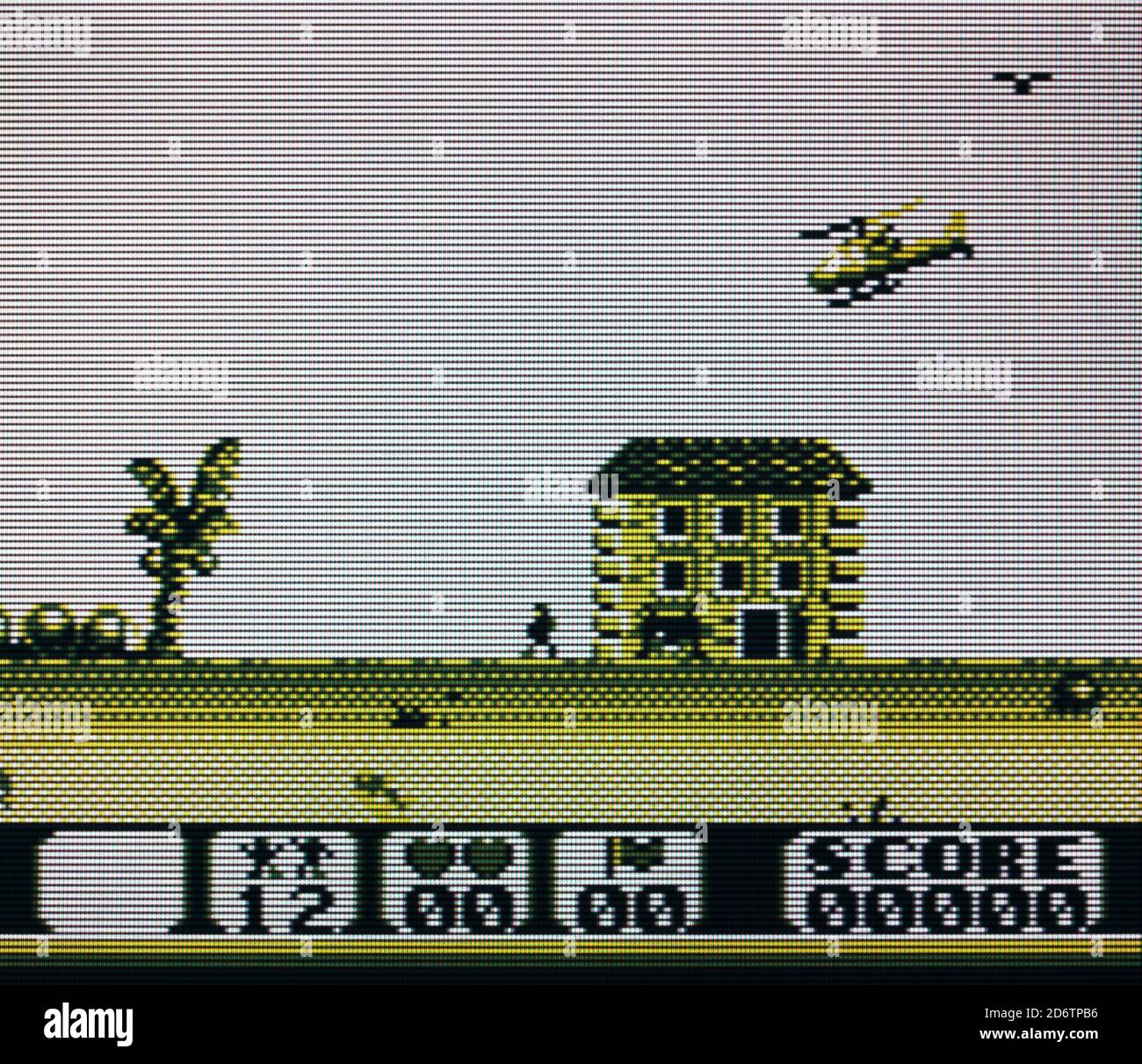 Choplifter 2 - Nintendo Gameboy Videogame - Editorial use only Stock Photo