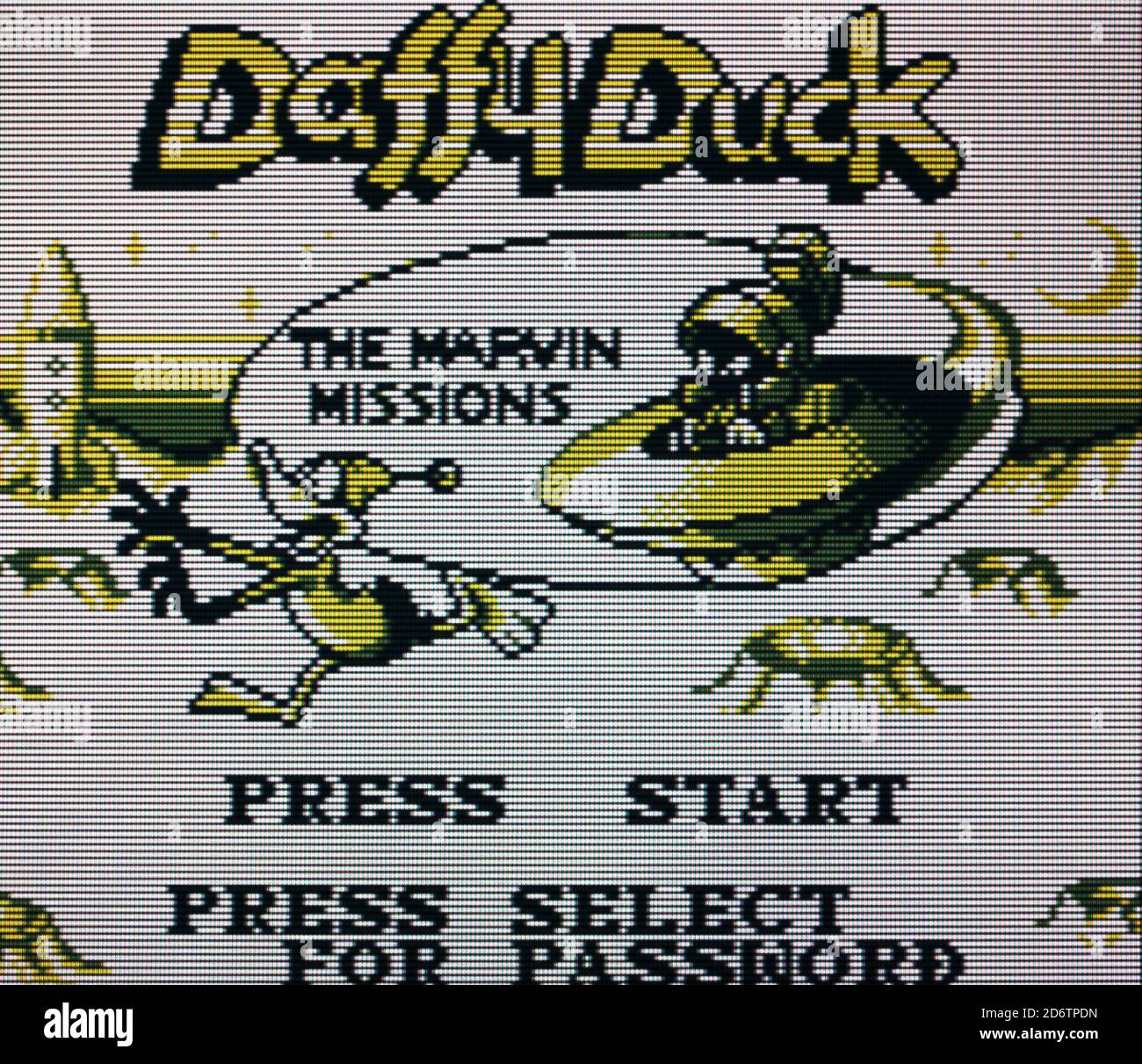 Daffy Duck - Nintendo Gameboy Videogame - Editorial use only Stock Photo