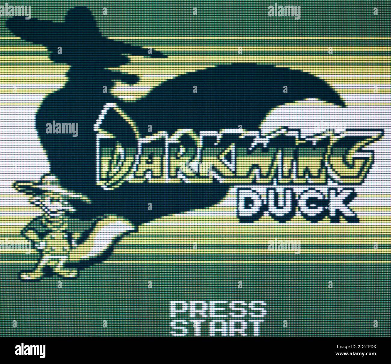 Darkwing Duck - Nintendo Gameboy Videogame - Editorial use only Stock Photo