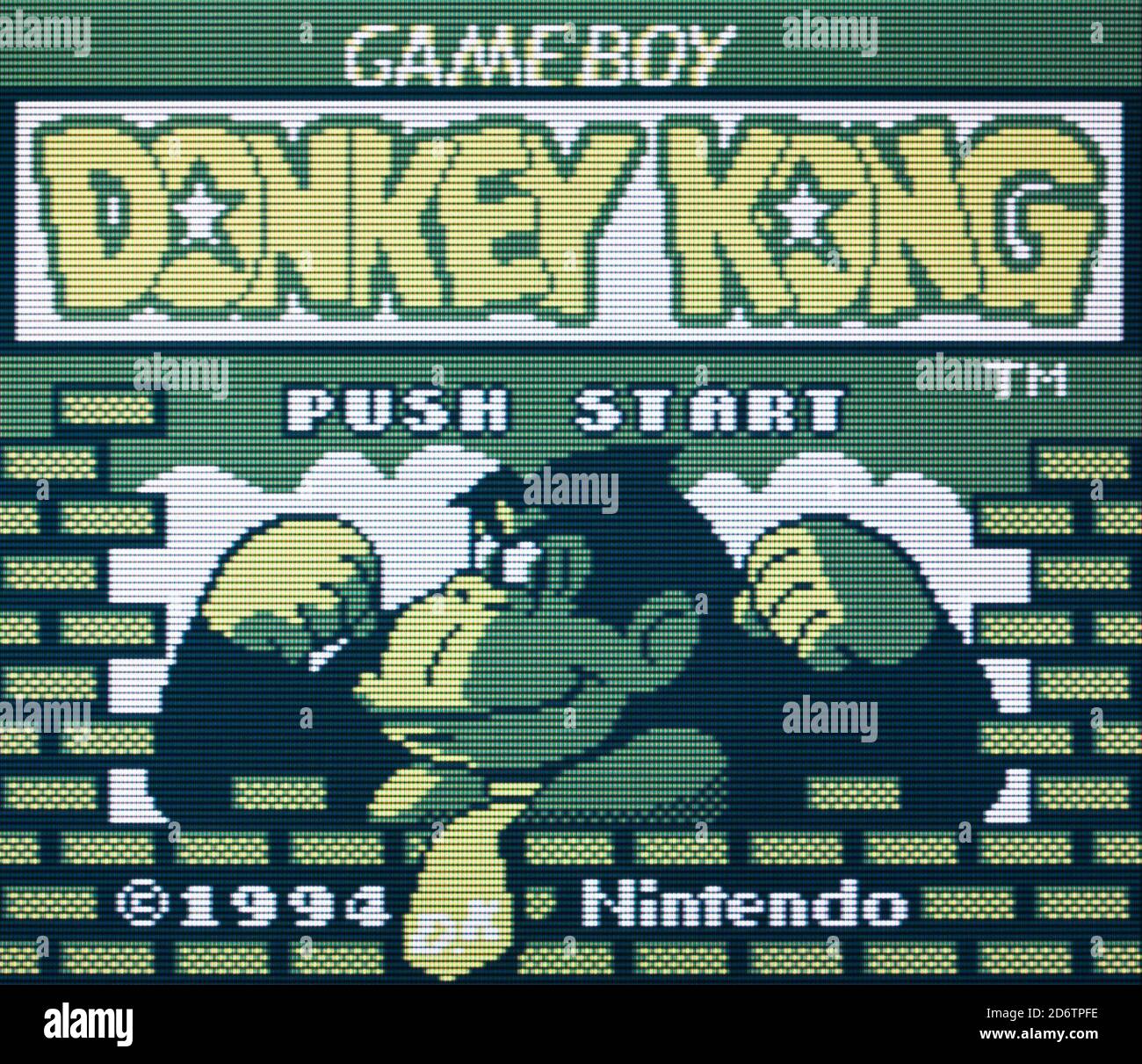 Donkey Kong - Nintendo Gameboy Videogame - Editorial use only Stock Photo