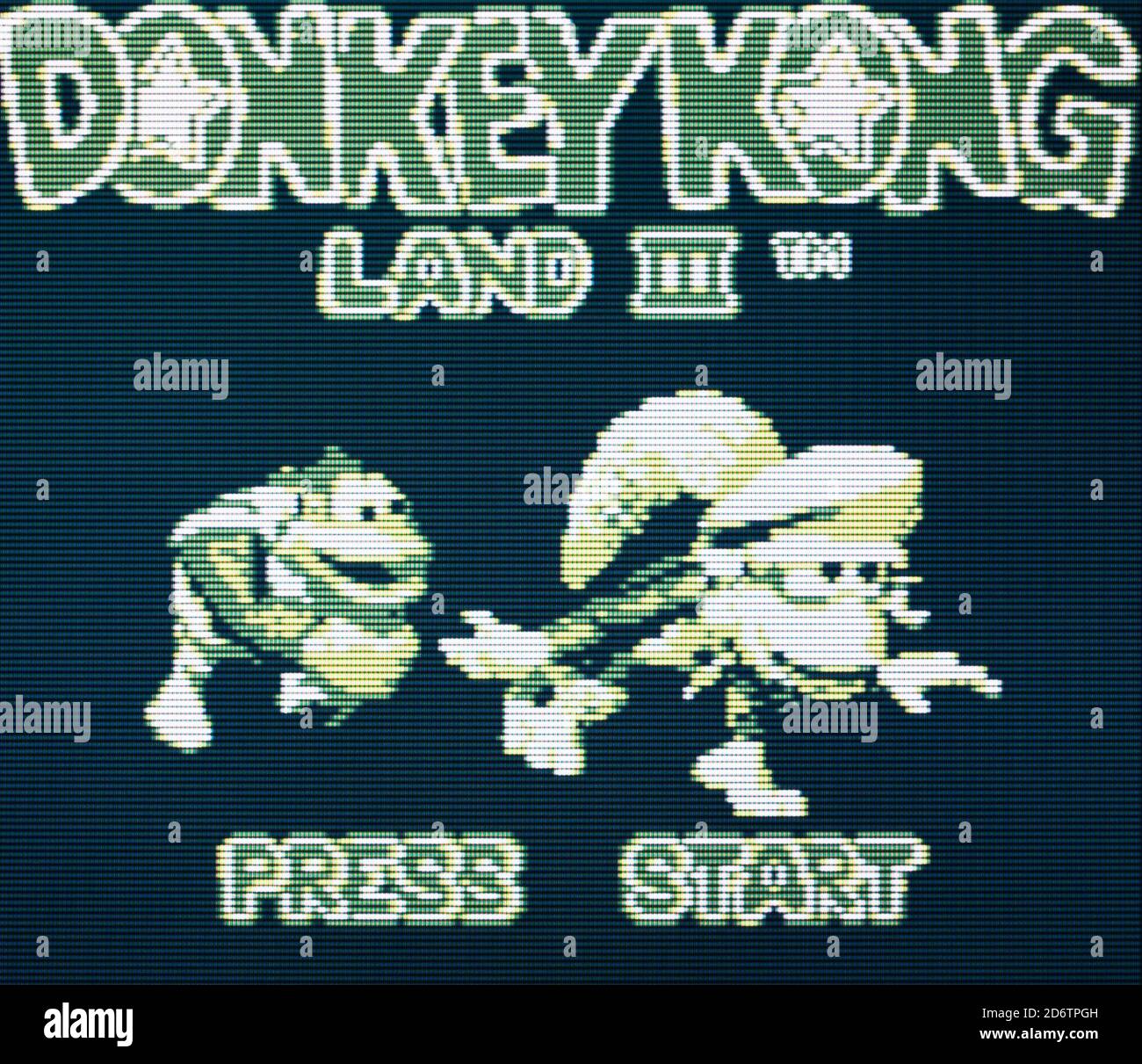 Donkey Kong Land 3 Nintendo Gameboy Videogame Editorial use only
