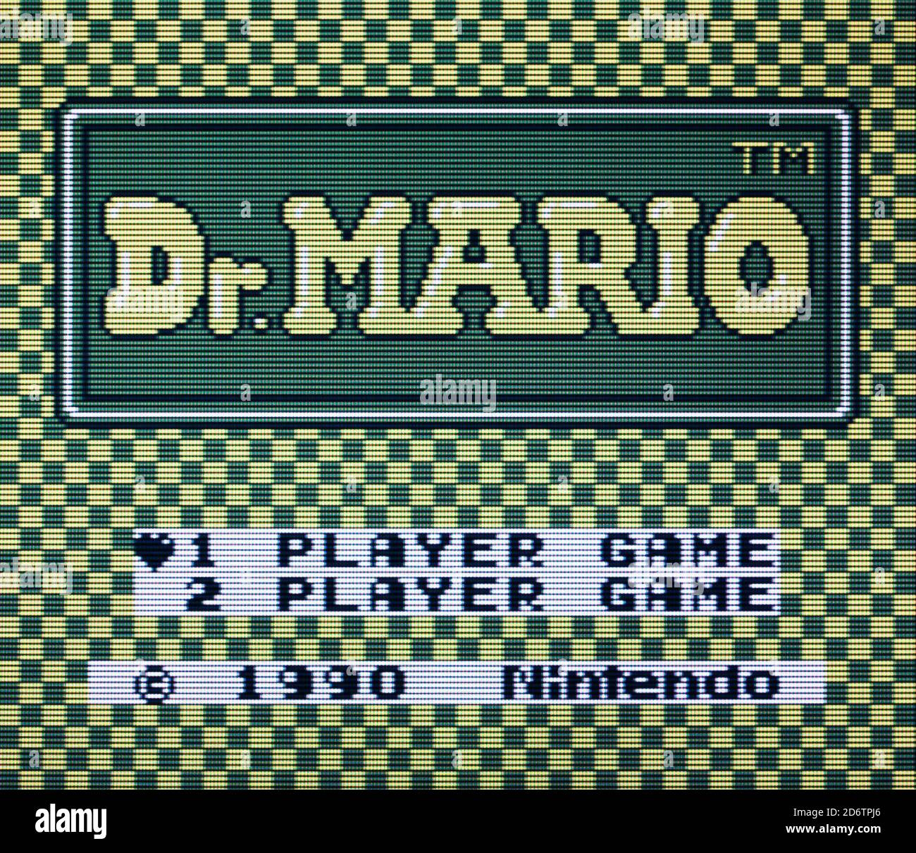 Dr Mario - Nintendo Gameboy Videogame - Editorial use only Stock Photo