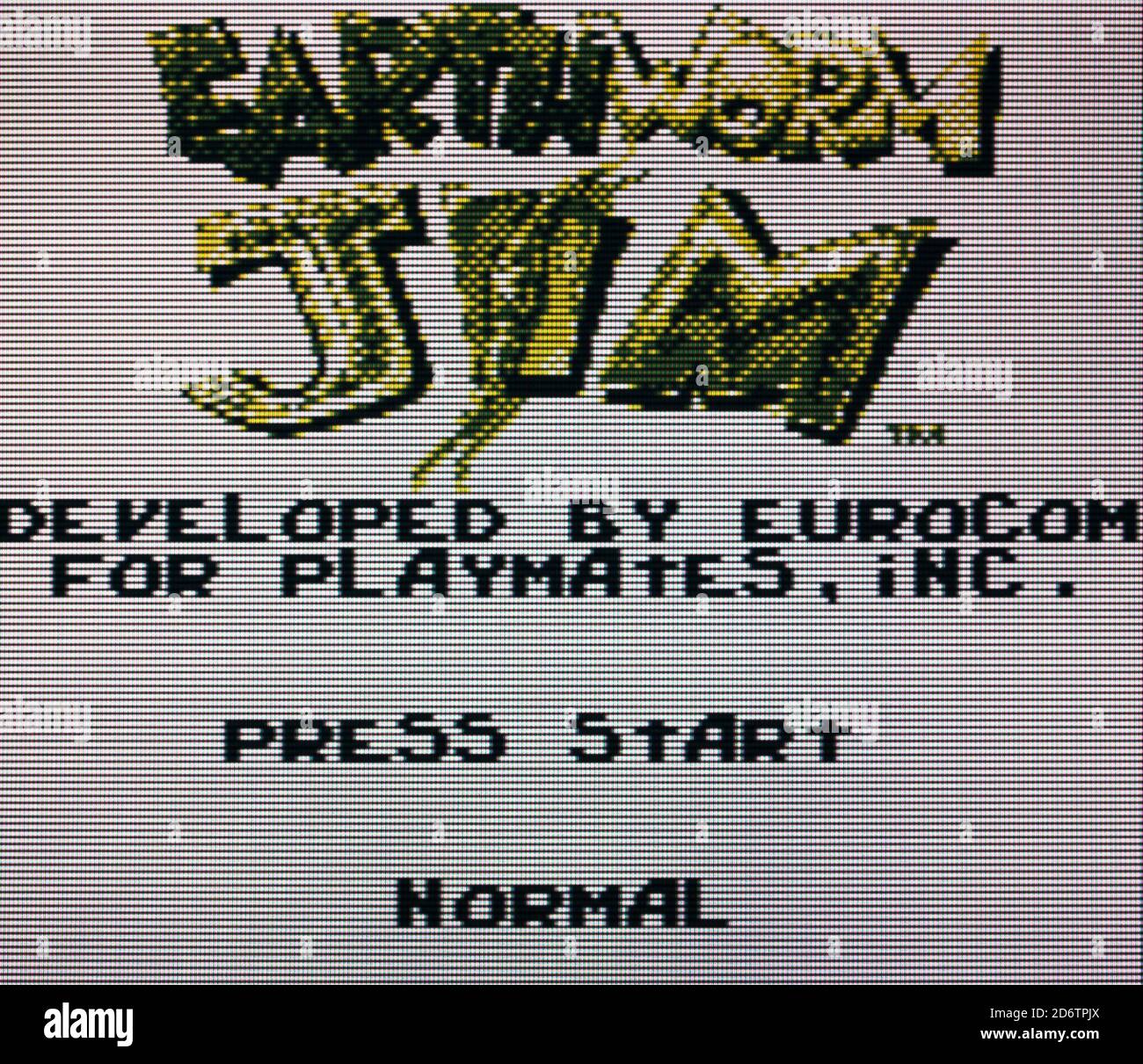 Earthworm Jim - Nintendo Gameboy Videogame - Editorial use only Stock Photo