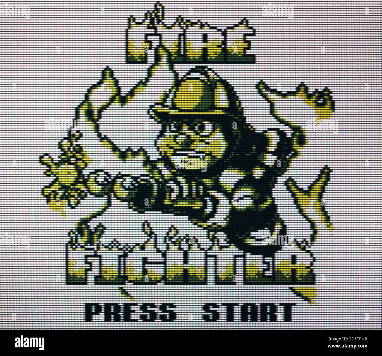 Fire Fighter - Nintendo Gameboy Videogame - Editorial use only Stock Photo