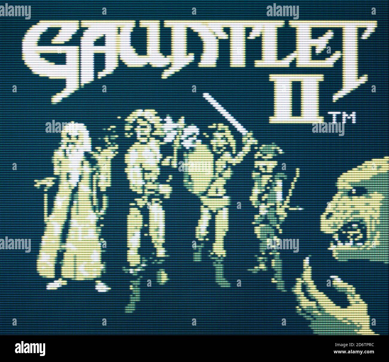 Gauntlet II - Nintendo Gameboy Videogame - Editorial use only Stock Photo