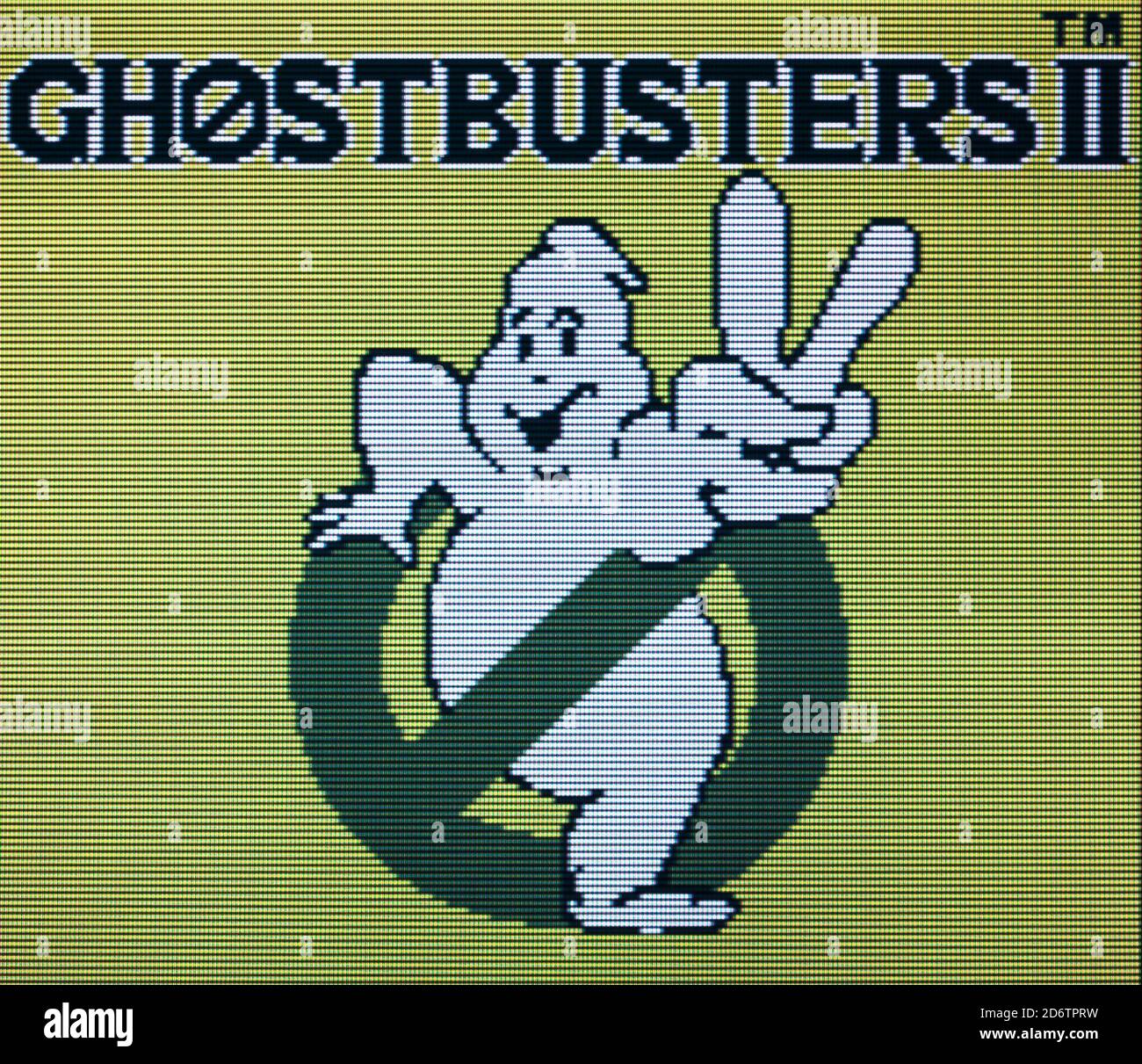 Ghostbusters II - Nintendo Gameboy Videogame - Editorial use only Stock Photo