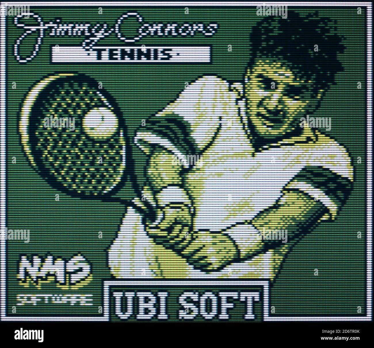 Jimmy Connors Tennis - Nintendo Gameboy Videogame - Editorial use only  Stock Photo - Alamy