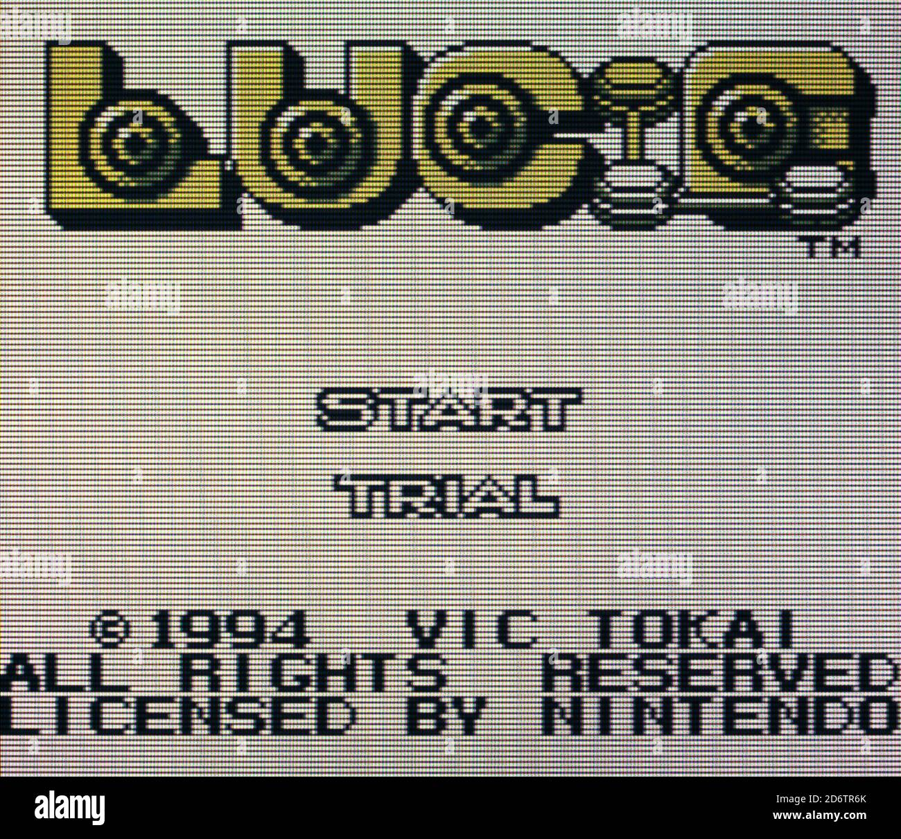 Lucio - Nintendo Gameboy Videogame - Editorial use only Stock Photo