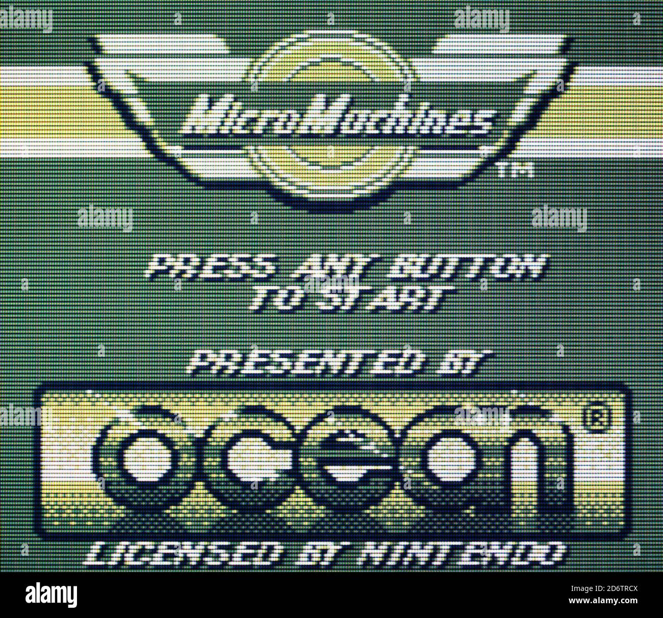Micro Machines - Nintendo Gameboy Videogame - Editorial use only Stock Photo