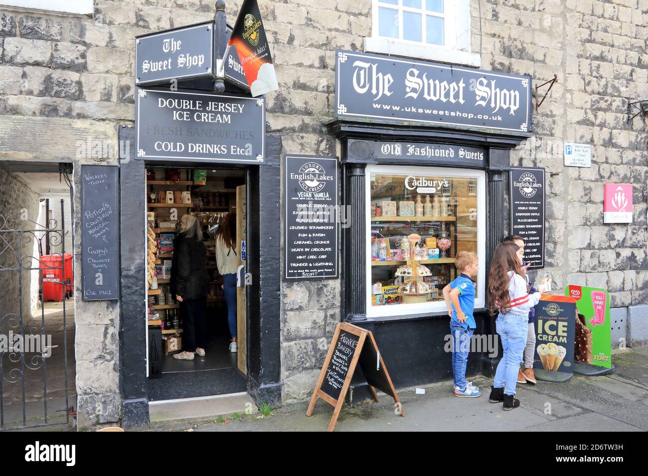 The Sweet Shop, Kirkby Lonsdale Stock Photo Alamy