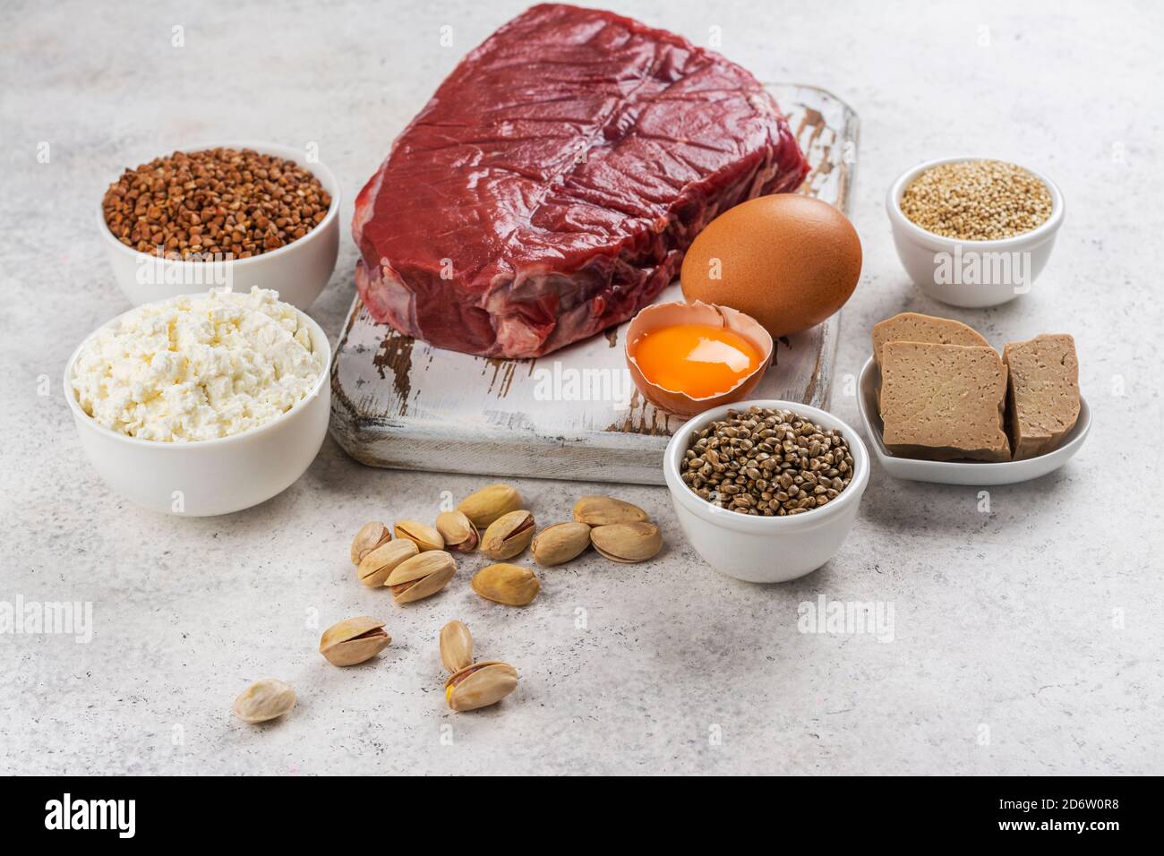Food rich of amino acids Stock Photo Alamy