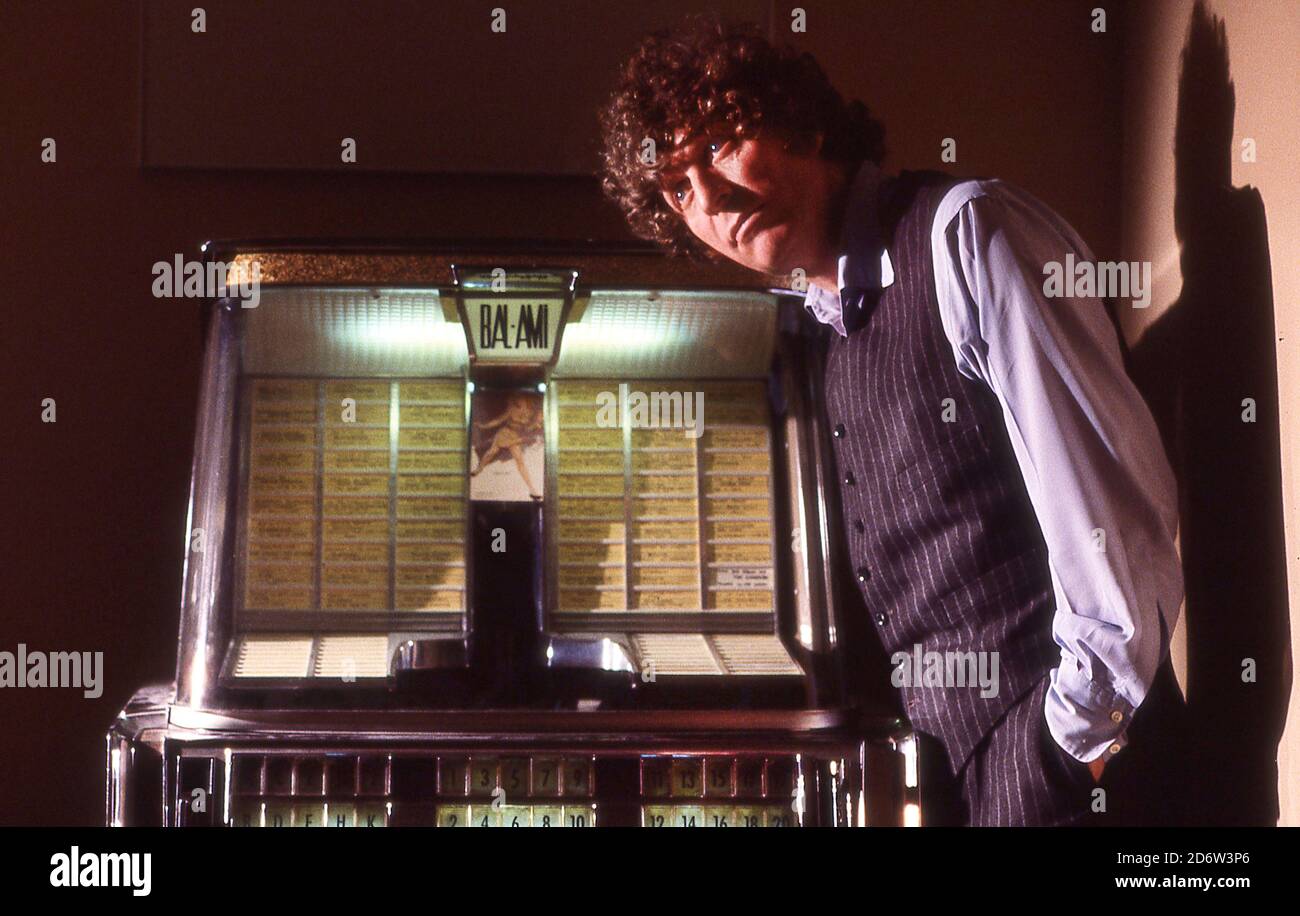 Tom Baker ( Dr Who) 1980 Stock Photo