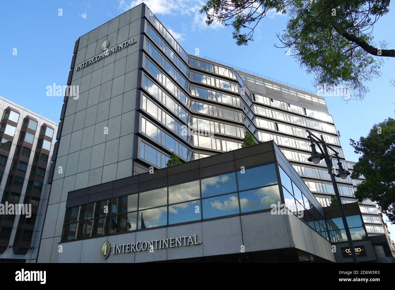 Hotel Intercontinental, Budapest, Hungary, Magyarország, Europe Stock Photo