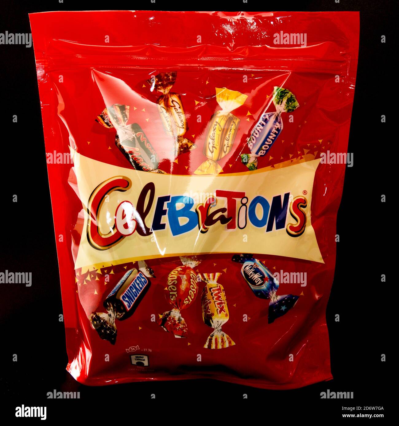 Chocolat galaxy célébrations Photo Stock - Alamy