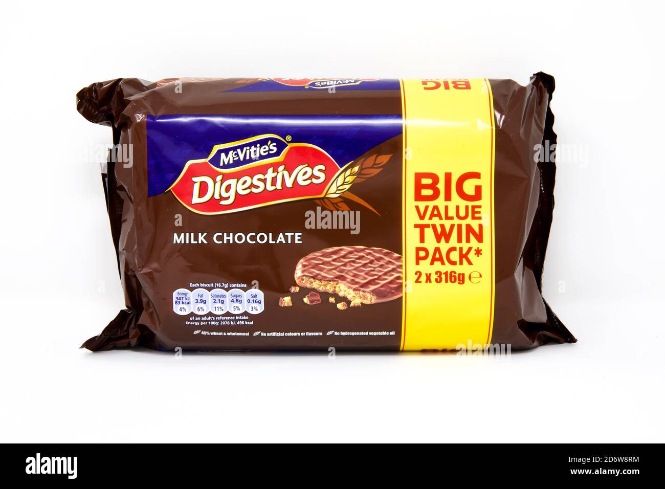 Mcvitie's Milk Chocolate Digestives Stock Photo Alamy