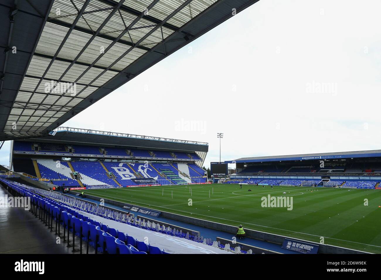 A General View Of St Andrews Home To Birmingham City Fc Stock Photo Alamy
