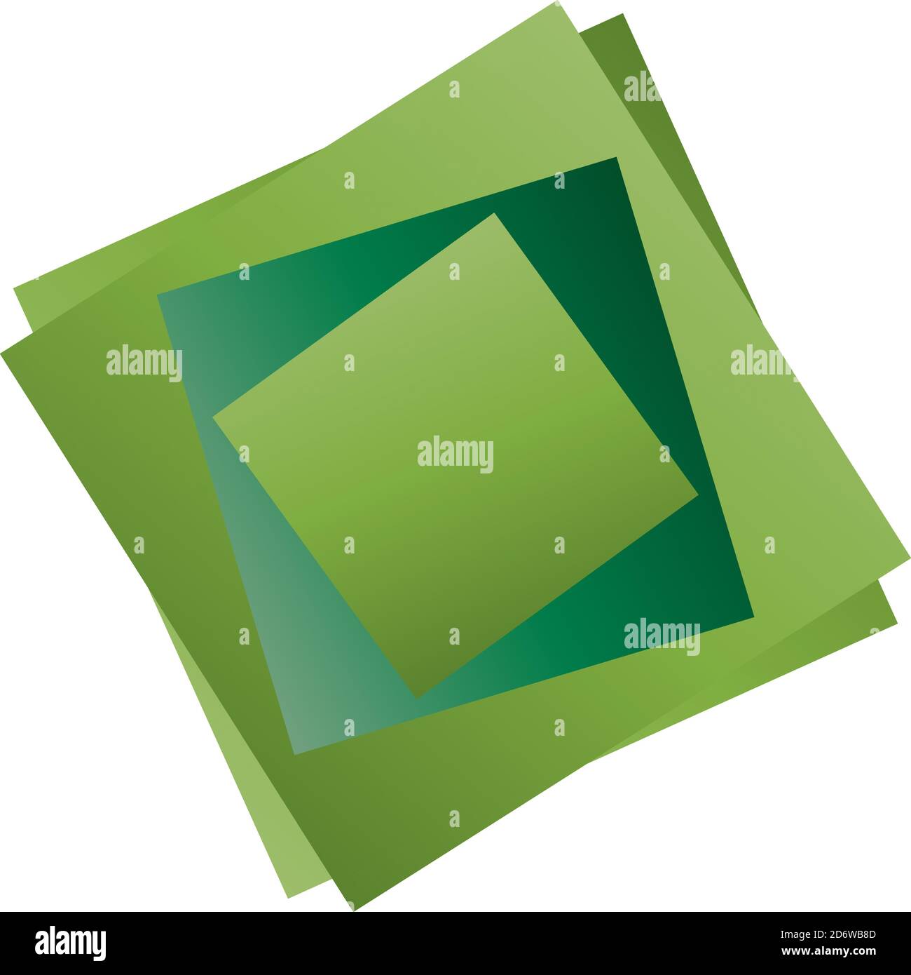 Random rotated overlapping chaotic Squares vector illustration ...