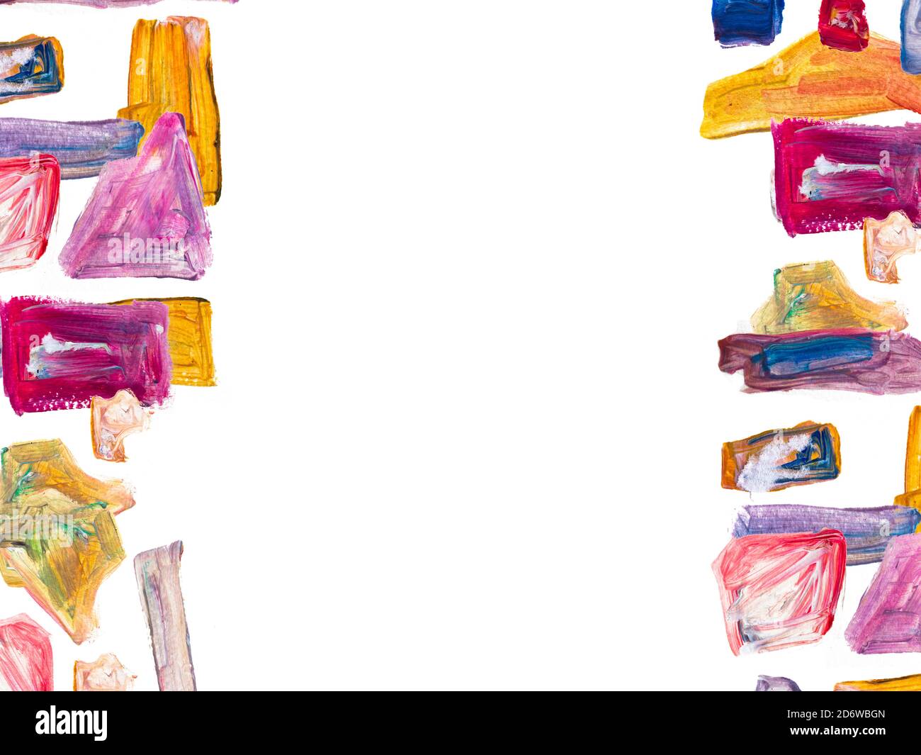 Hand drawn border and place for your text Stock Photo - Alamy