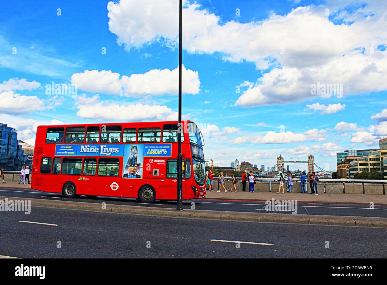 London Bus Railing Retro london skyline hi-res stock photography and images - Alamy