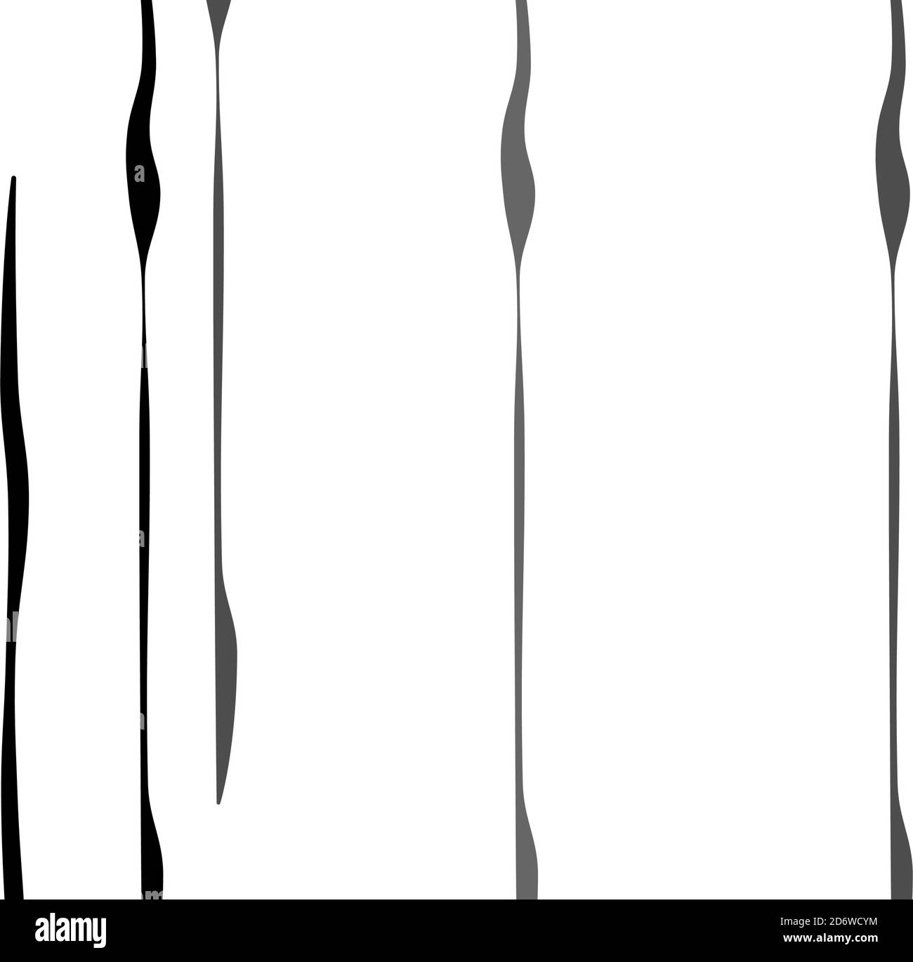 Melting, smudge paint effect vector illustration. Paint lines, paint